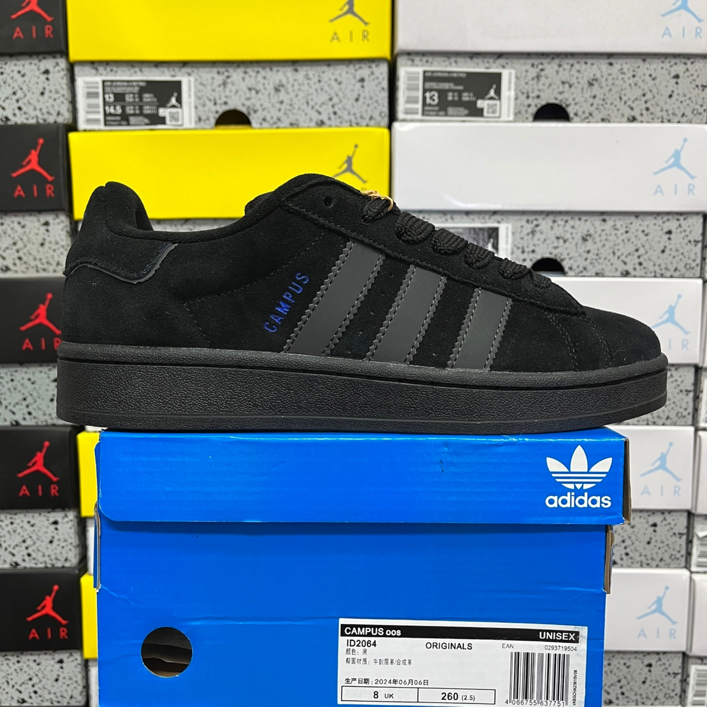 Adidas Campus 00's - Year of the Snake Black