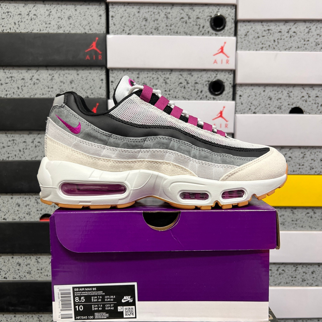 Air Max 95 - Summit White and Cactus Flower