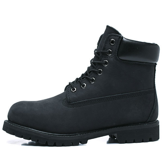 Timberland Premium 6-Inch Warm-Lined Waterproof Boot - Black Shearling