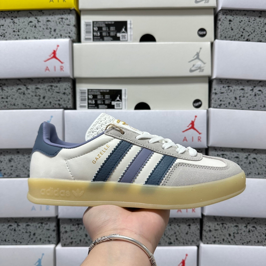Adidas Gazelle Indoor - White / Preloved Ink / Off White