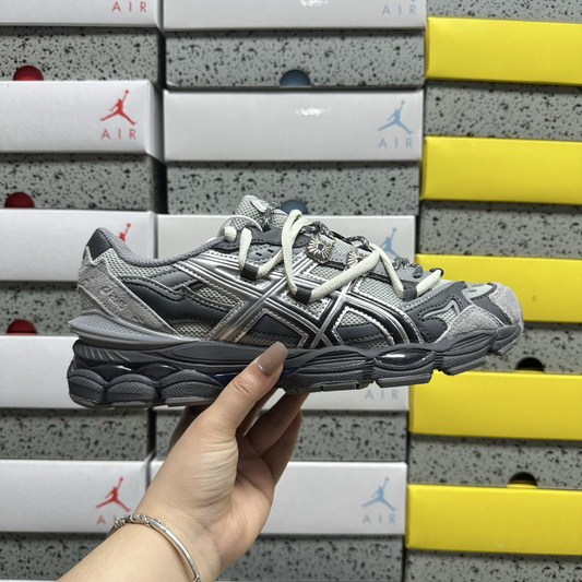 Toga x Asics Gel Cumulus 16 - Grey Black Pure Silver