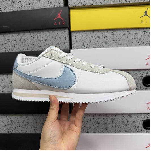 Nike Cortez Textile - White Light Armory Blue