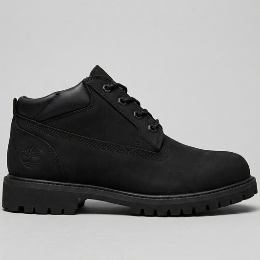 Timberland Heritage Mid Waterproof Chukka Boot - Black