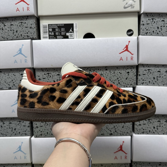 Adidas Samba - Preloved Red Leopard Pack