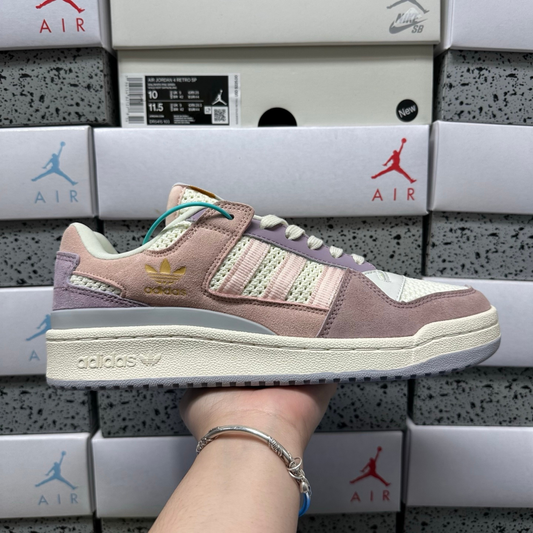 Adidas Forum Low - Cream Pink Purple
