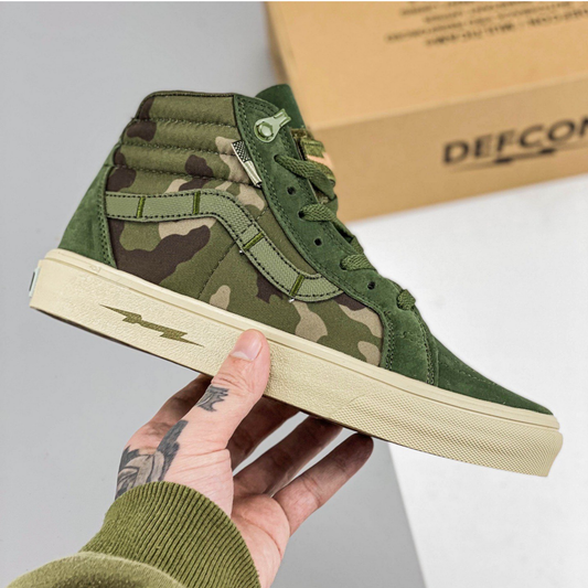 DEFCON X Vans Sk8-Hi Notchback Pro - Multicam Jungle