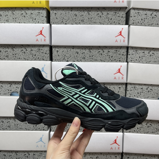 Asics Gel NYC - Black Green Mint
