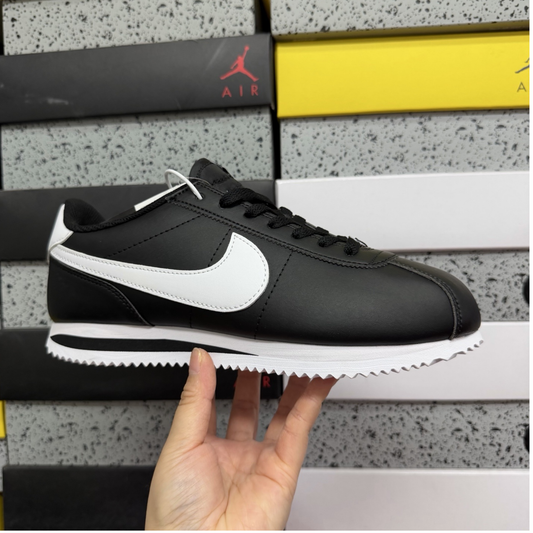 Nike Cortez Leather - Black White