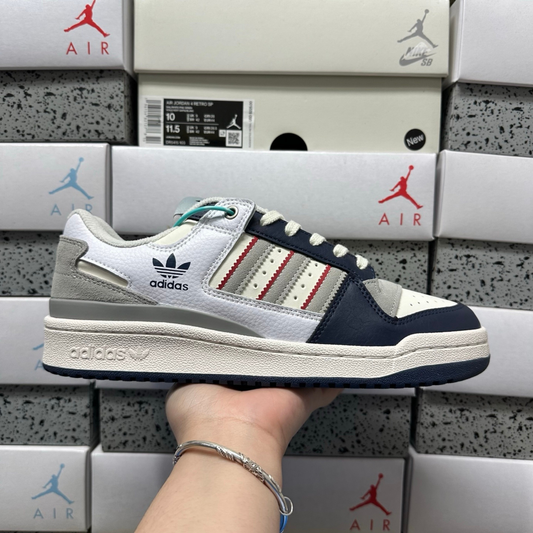 Adidas Forum Low - Collegiate Navy/Clear Granite