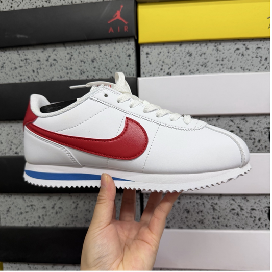 Nike Cortez Leather - White Varsity Red