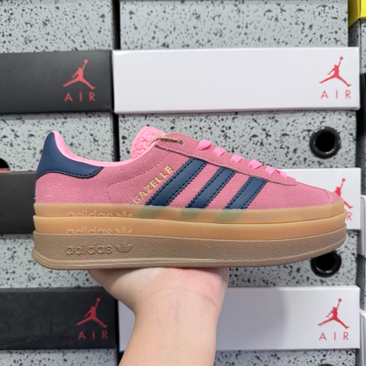 Adidas Gazelle Bold - Pink Brown Blue