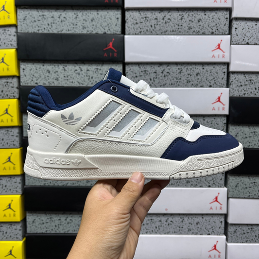 Adidas Drop Step Low 2.0 - Core White / Silver Metallic / Night Indigo
