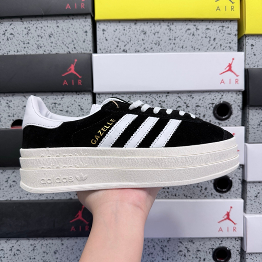 Adidas Gazelle Bold - Core Black Cloud White