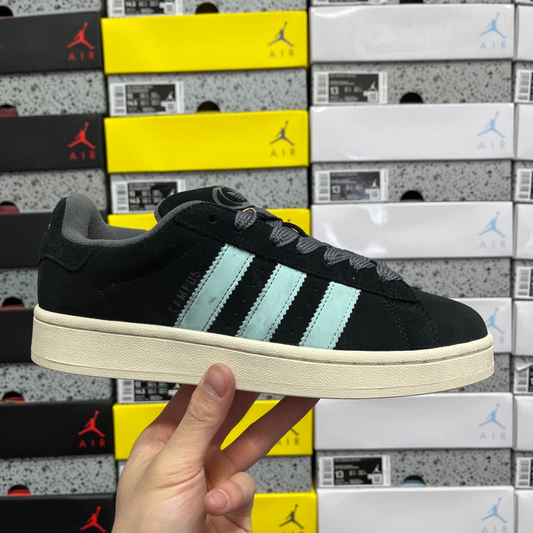 Adidas Campus 00's - Core Black Semi Flash Aqua