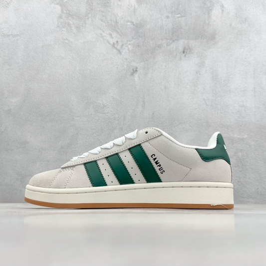 Adidas Campus 00's - Grey Collegiate Green Gum