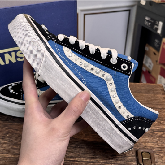 Vans Old Skool 36 Pearlized - Black/Navy Blue