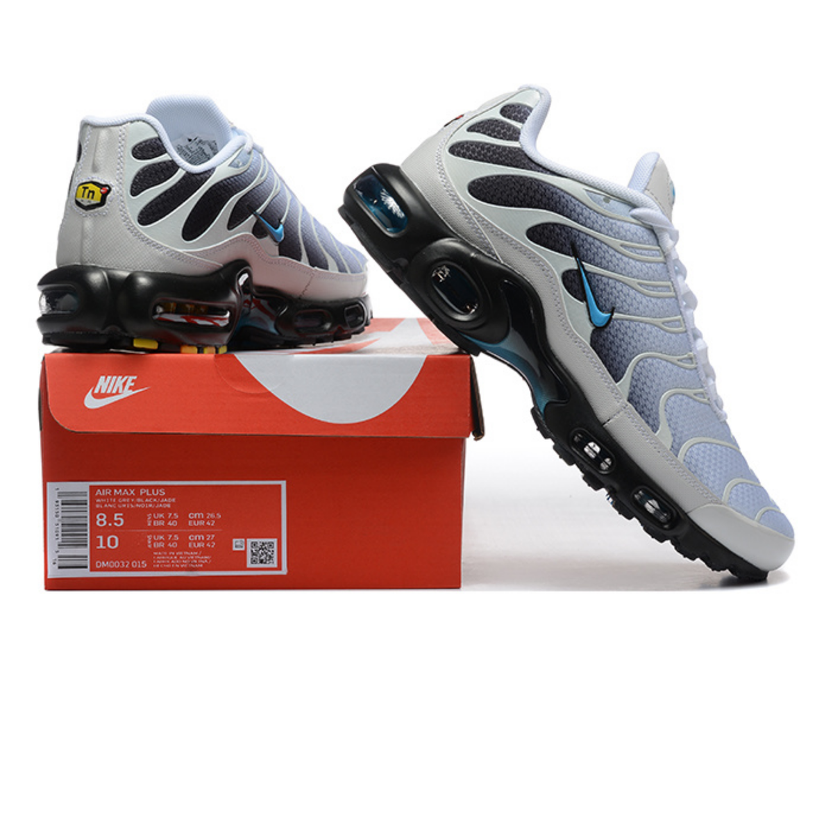 Nike Air Max Plus - White Ice Blue Black