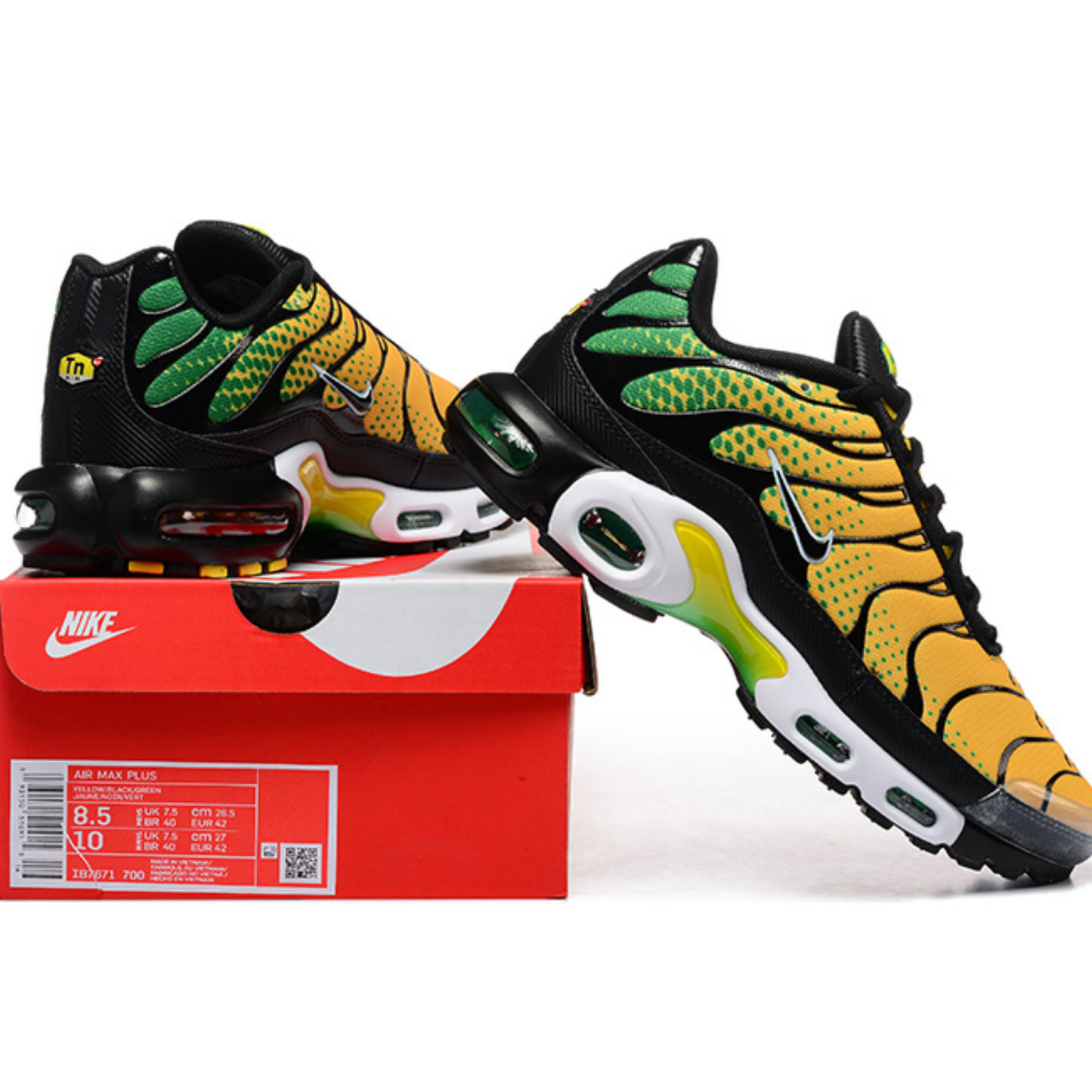 Nike Air Max Plus - Varsity Maize Pine Green