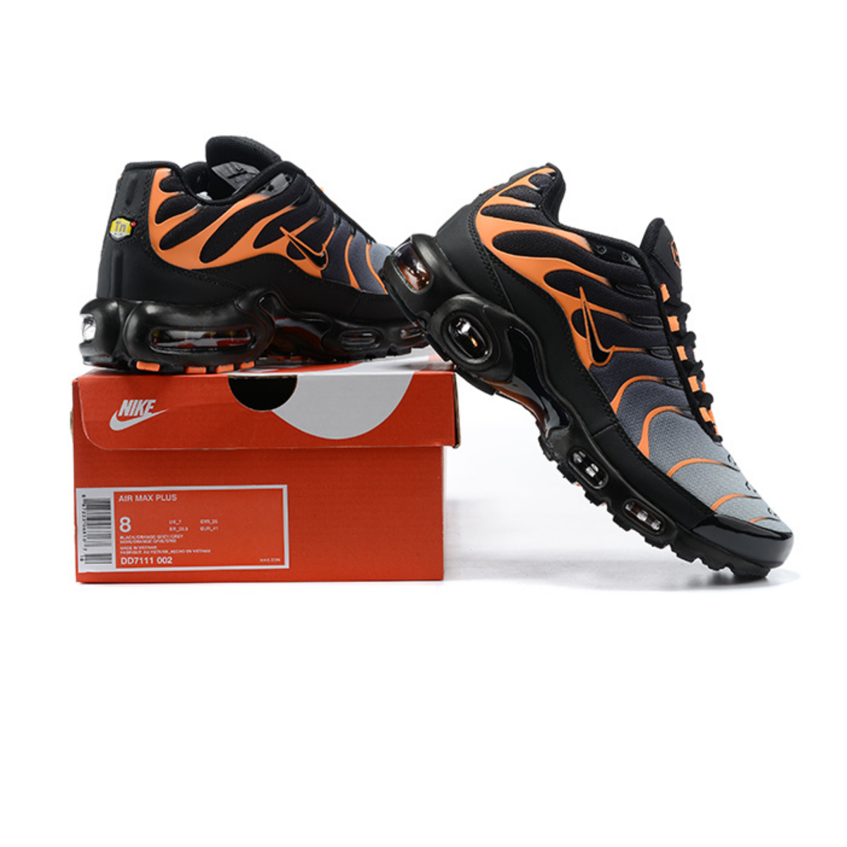 Nike Air Max Plus - Black Team Orange