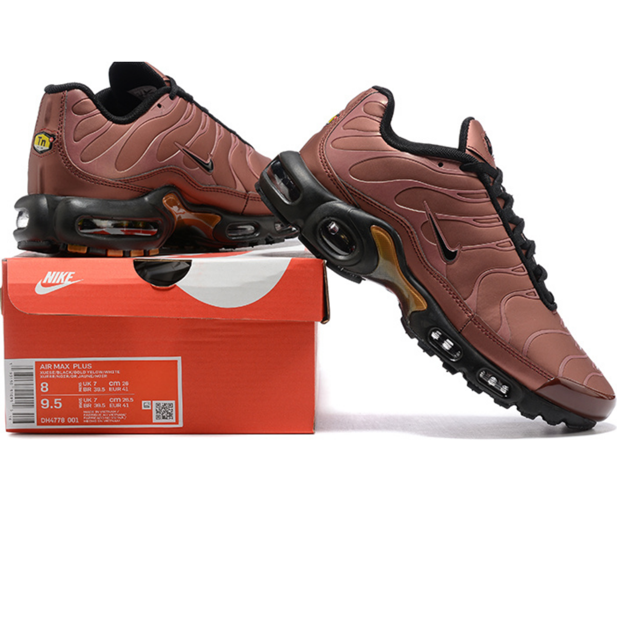 Nike Air Max Plus - Bronze Metallic Black