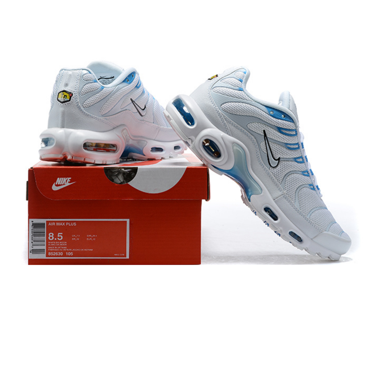 Nike Air Max Plus - White Carolina