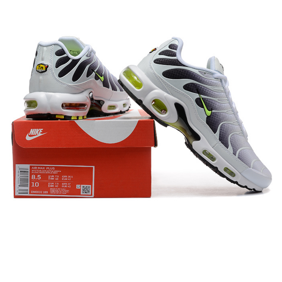 Nike Air Max Plus - White Black Volt