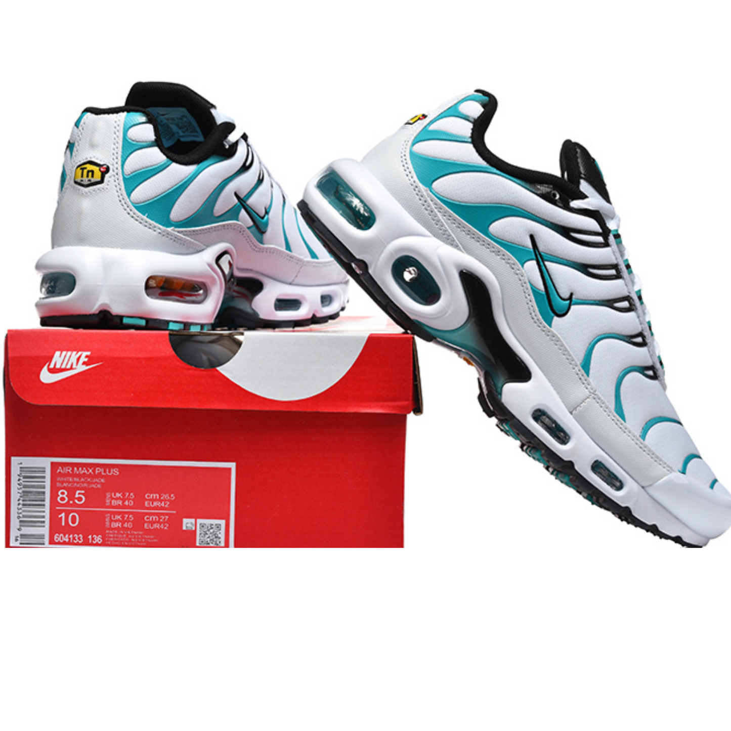 Nike Air Max Plus - White Emerald Teal