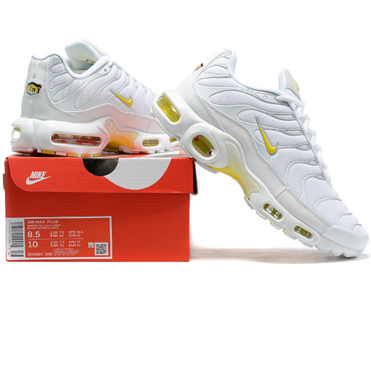 Nike Air Max Plus - White Yellow
