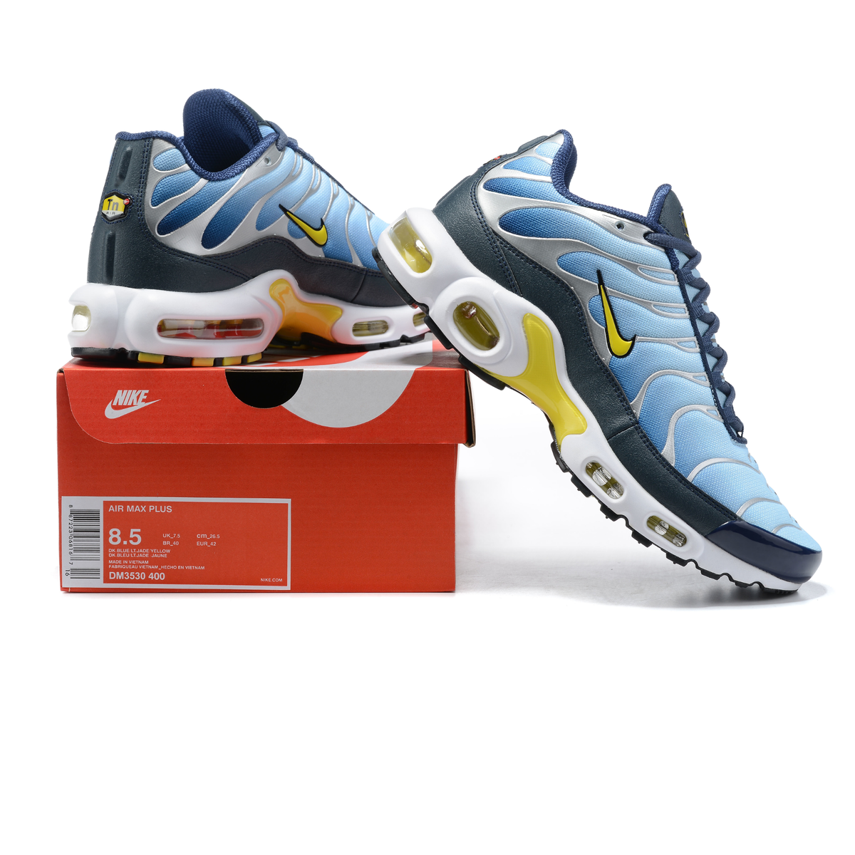 Nike Air Max Plus - Atlantic Blue Yellow
