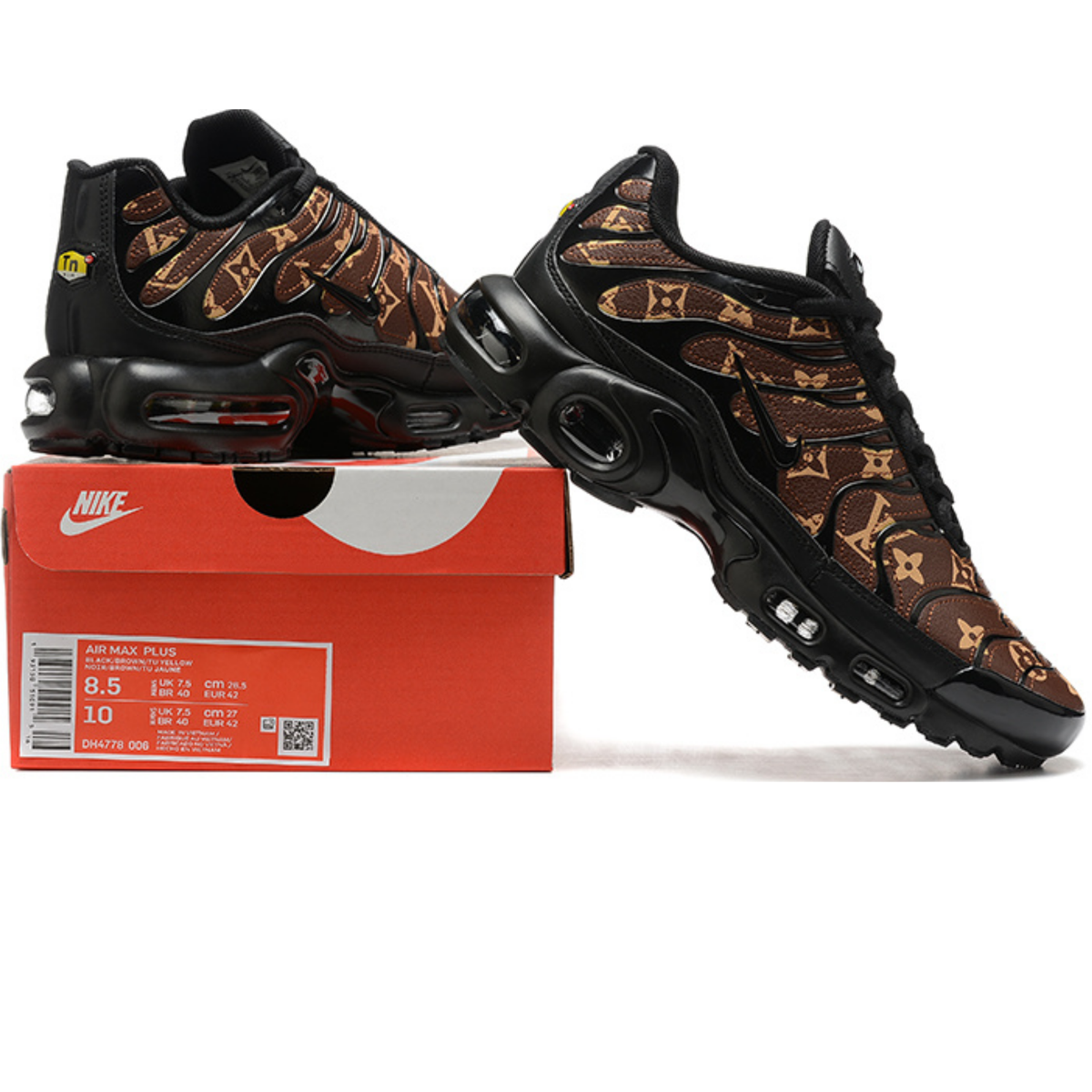 Nike Air Max Plus - Louis Vuitton Brown Monogram Custom