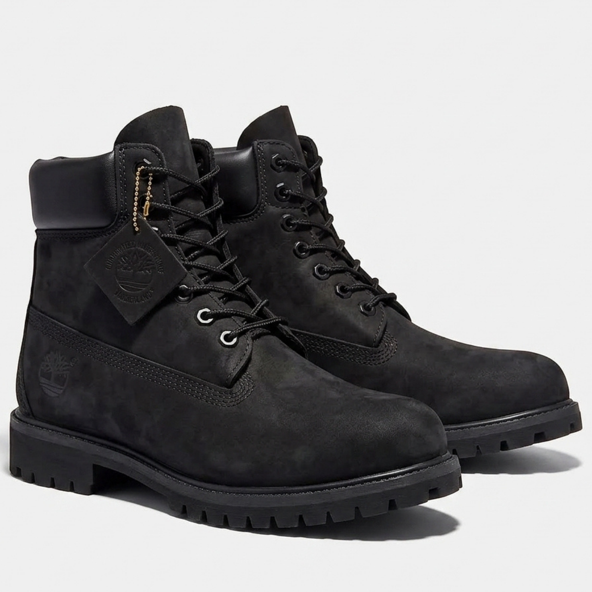 Timberland Premium 6-Inch Waterproof Boot - Black Nubuck
