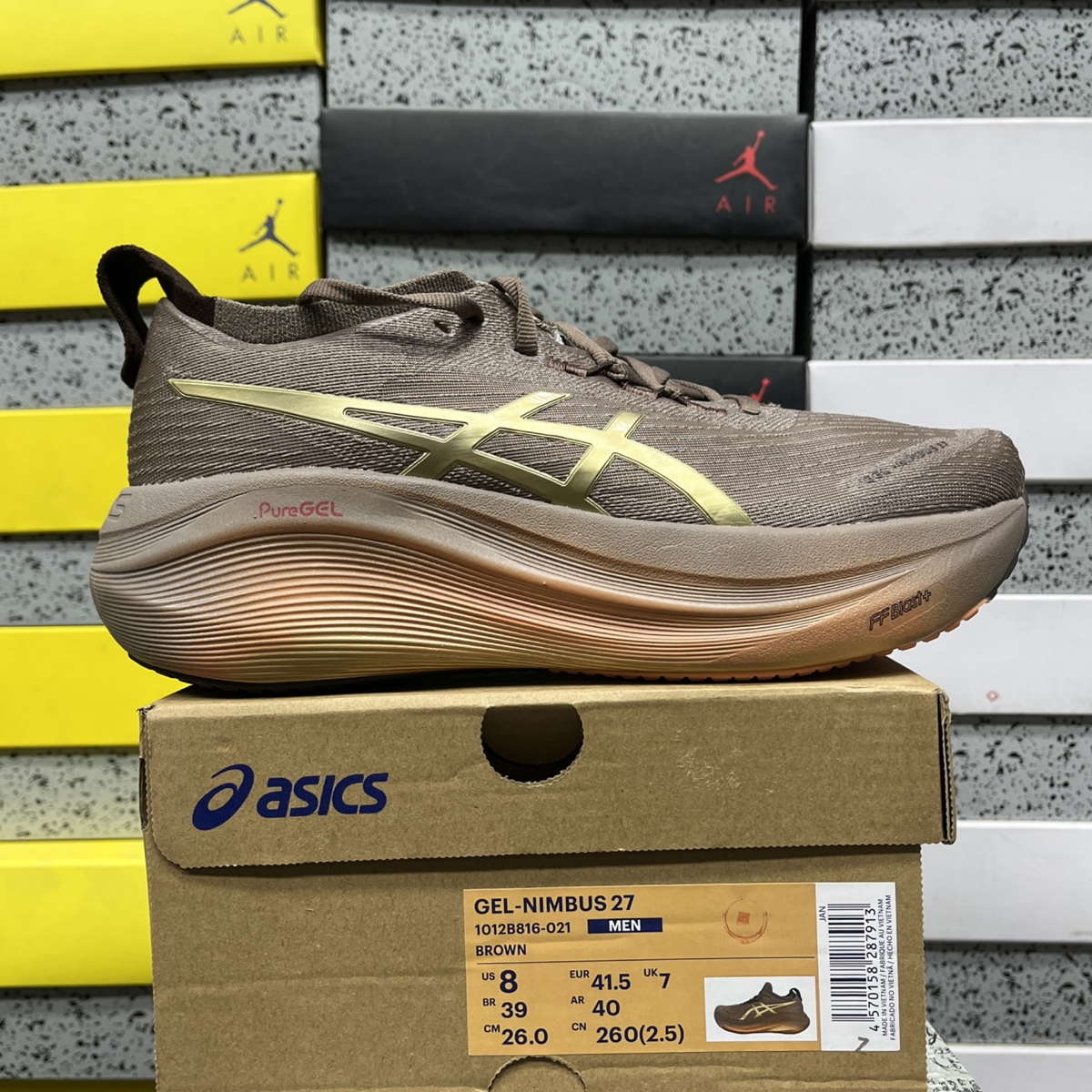 Asics Gel Nimbus 27 Luxe - Luxe / Taupe Grey