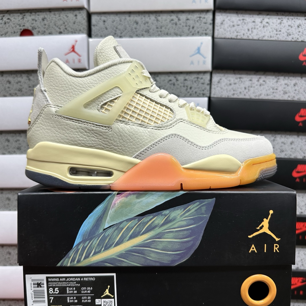 Air Jordan 4 Retro - Birds of Paradise