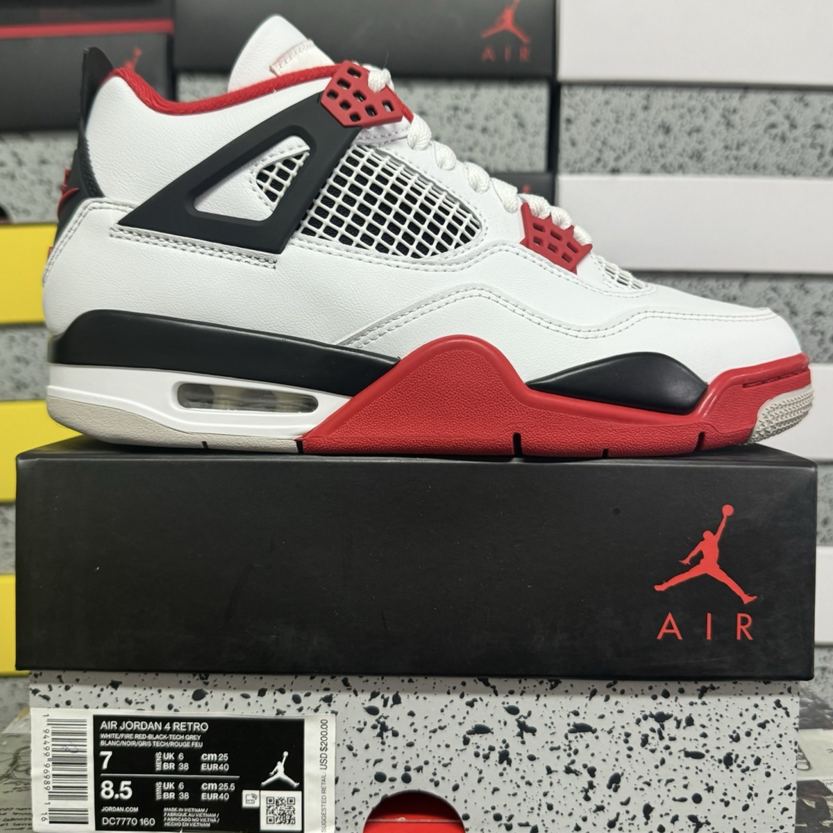 Air jordan 4 - Fire Red