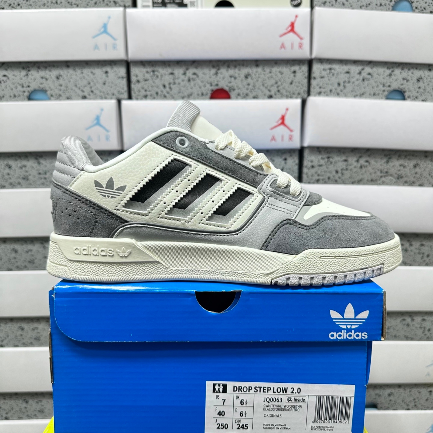 Adidas Drop Step Low 2.0 - White Tint Grey