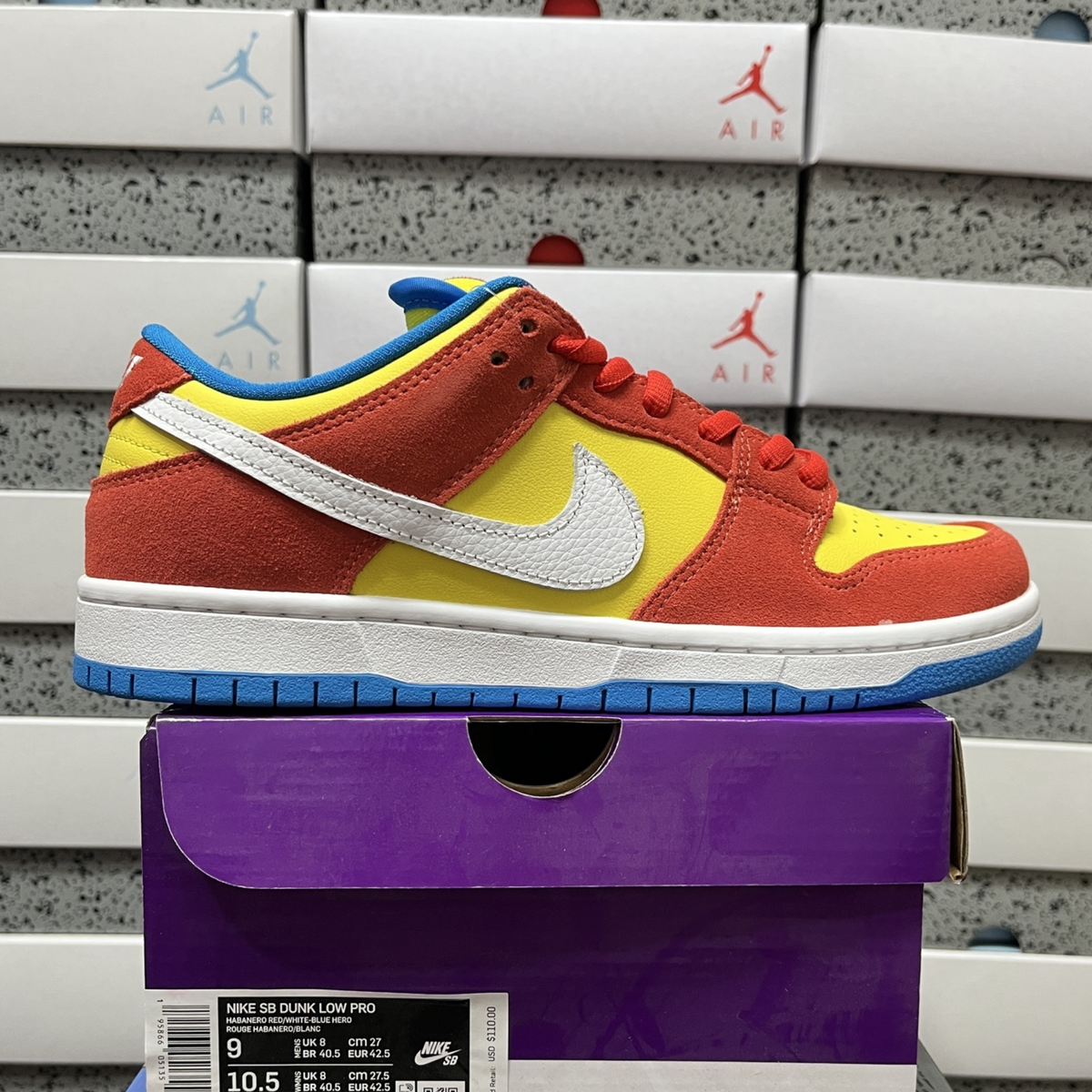 Nike Dunk Low Pro - Bart Simpson