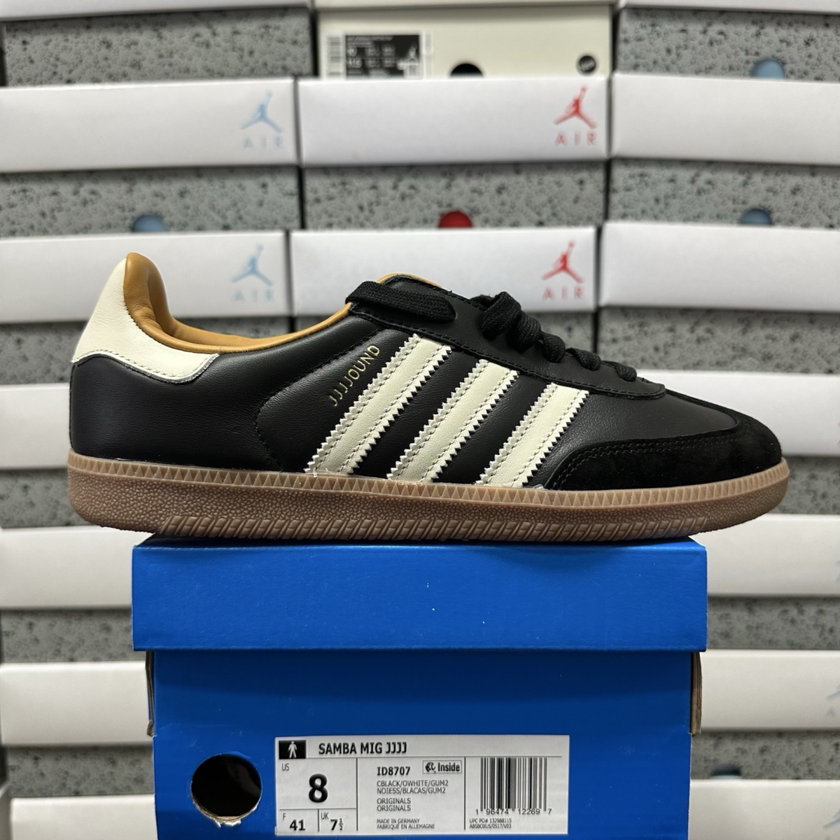 JJJJound x Adidas Samba - Made in Germany Core Black