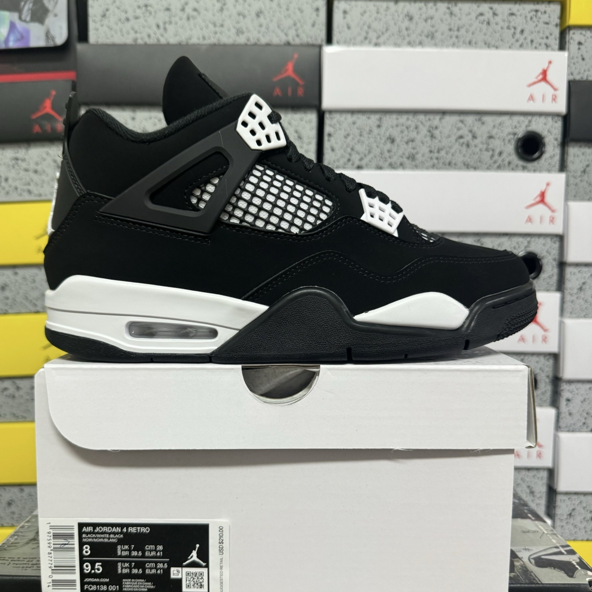 Air Jordan 4 Retro - White Thunder