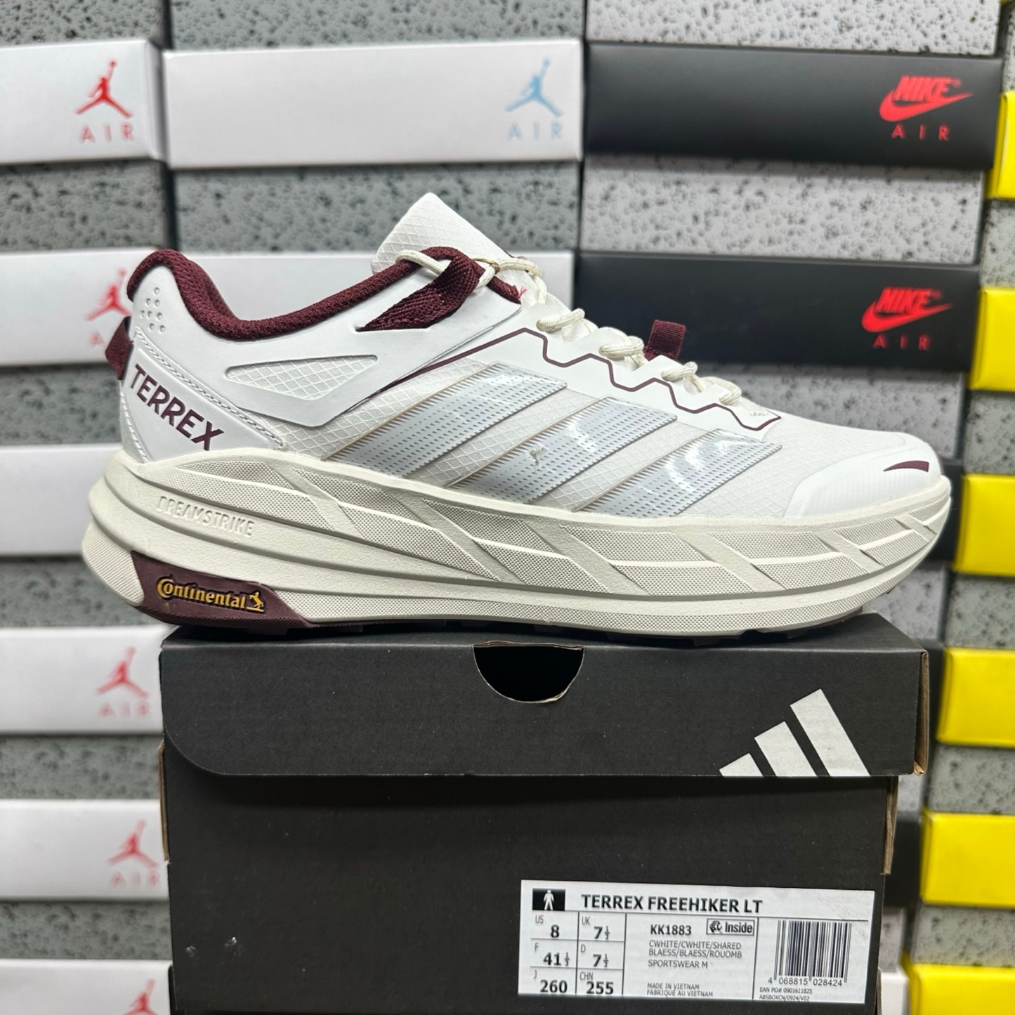 Adidas Terrex Freehiker LT -Cloud White/Burgundy