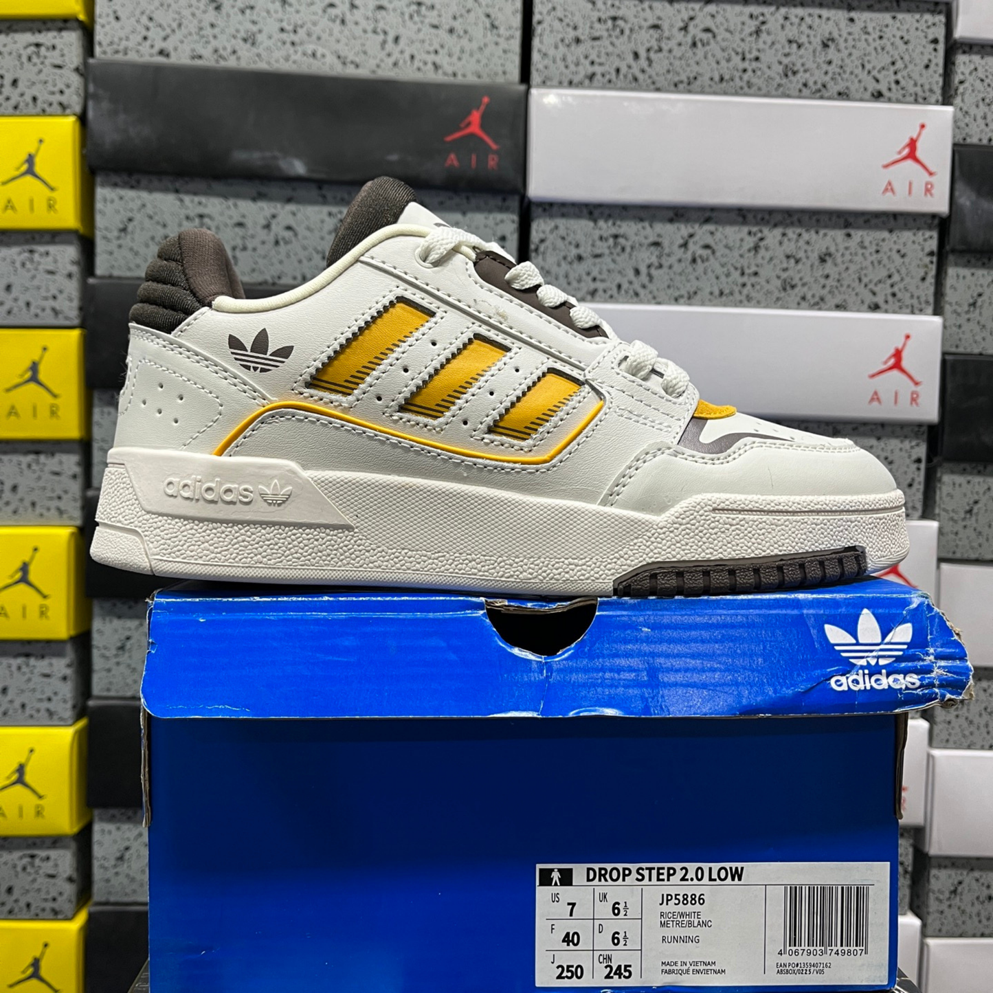 Adidas Drop Step Low 2.0 - Rice White