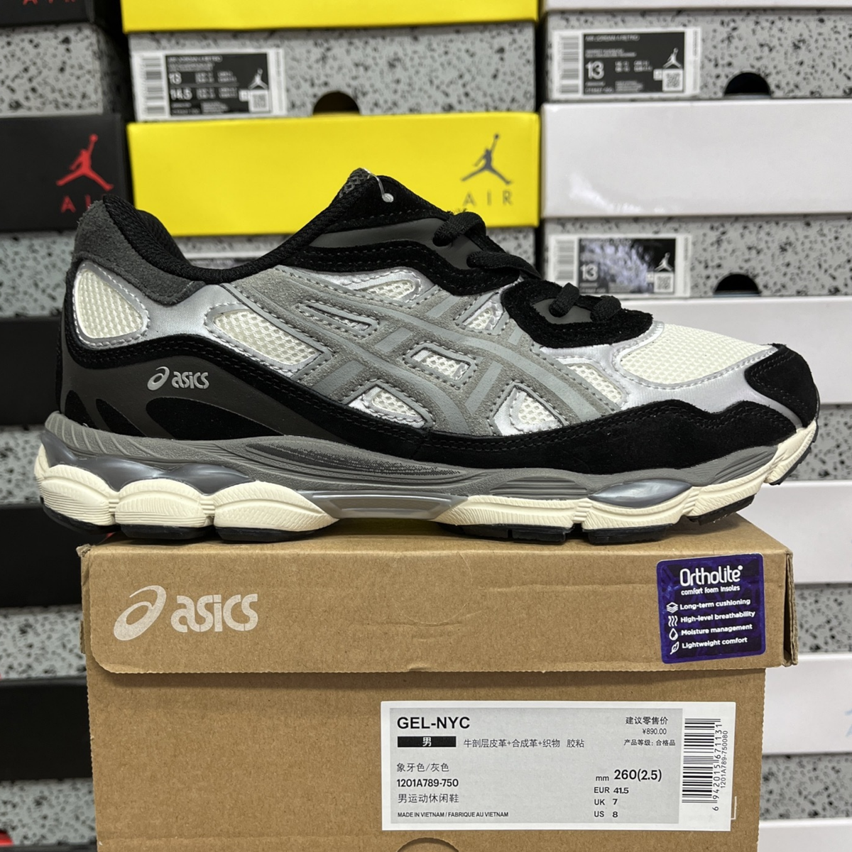 Asics Gel NYC - White Shark Skin