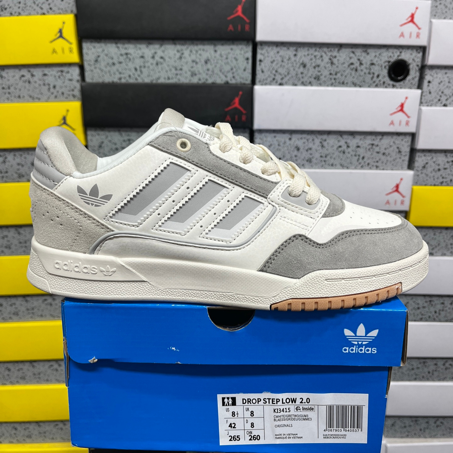 Adidas Drop Step Low 2.0 - Cloud White / Grey Two / Gum