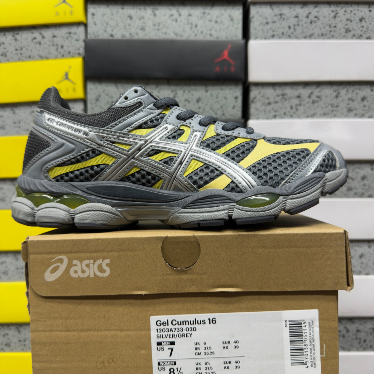 Asics Gel Cumulus 16 - Carrier Grey Pure Silver