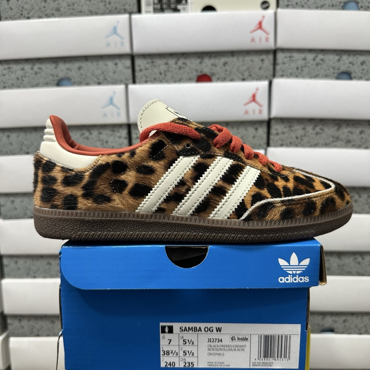 Adidas Samba - Preloved Red Leopard Pack