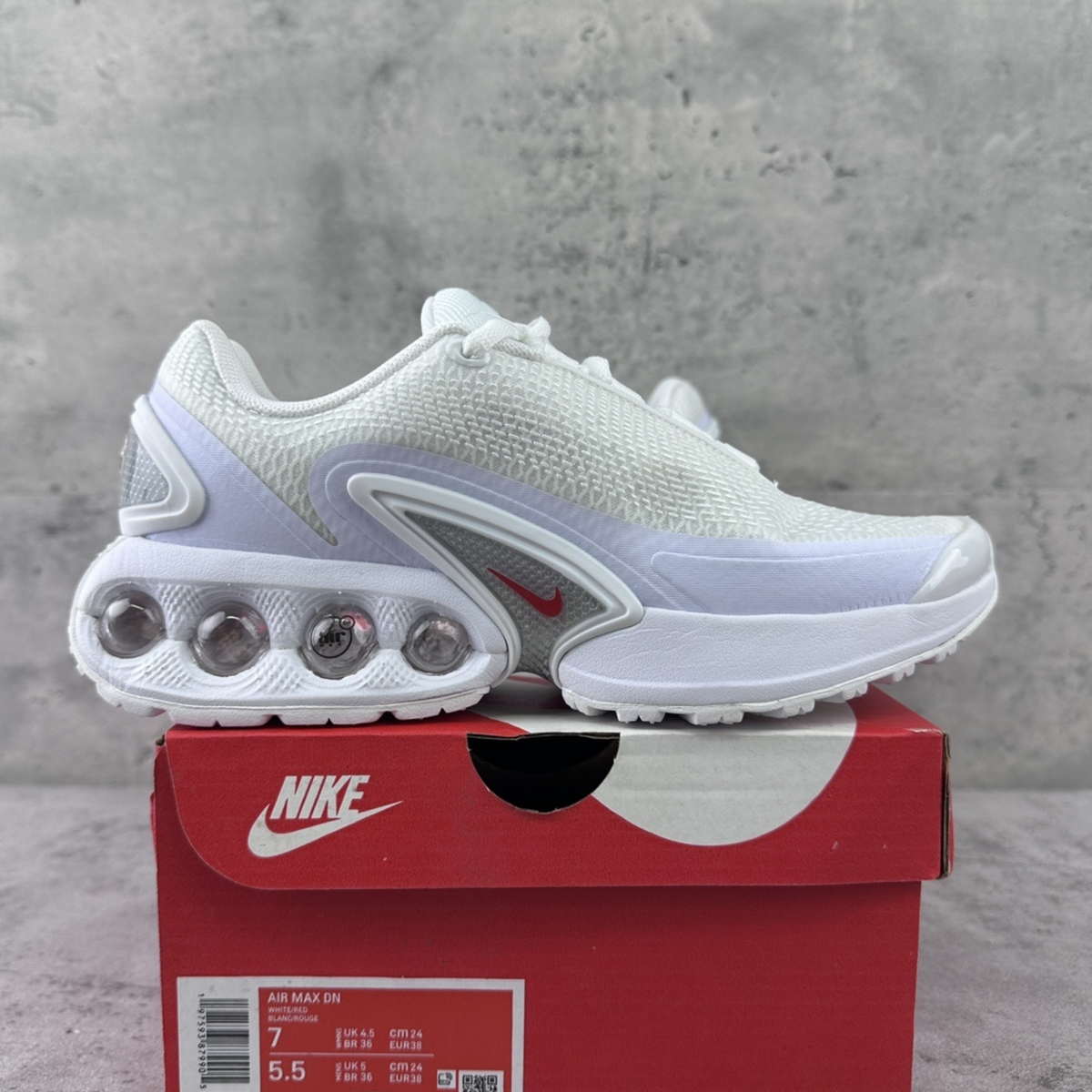 Nike Air Max DN - White University Red