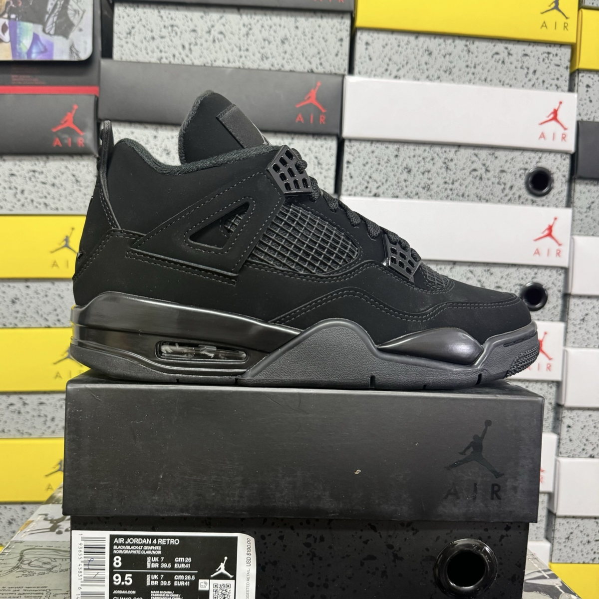 Air Jordan 4 Retro - Black Cat