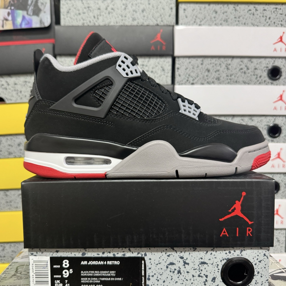 Air Jordan 4 Retro - Bred Reimagined
