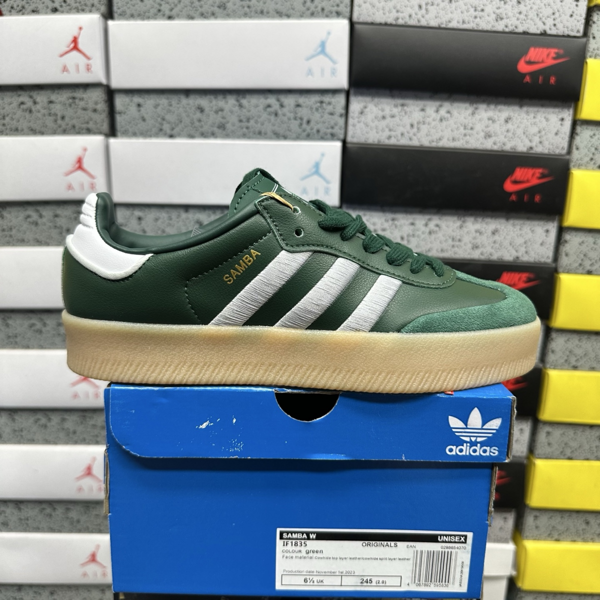 Adidas Samba - Collegiate Green