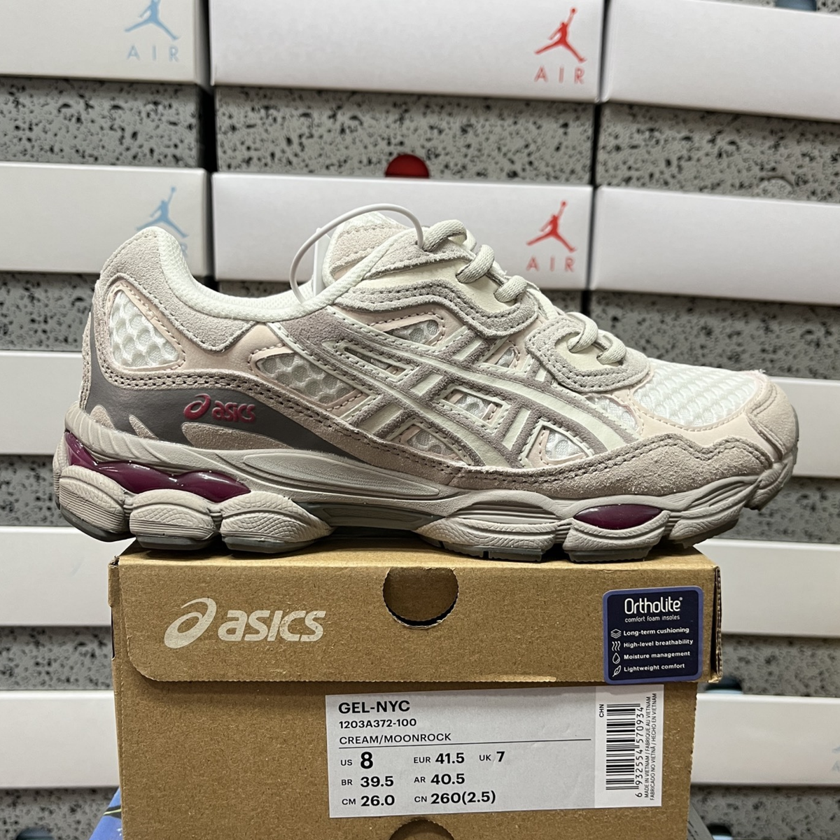 Asics Gel NYC - Cream Moonrock