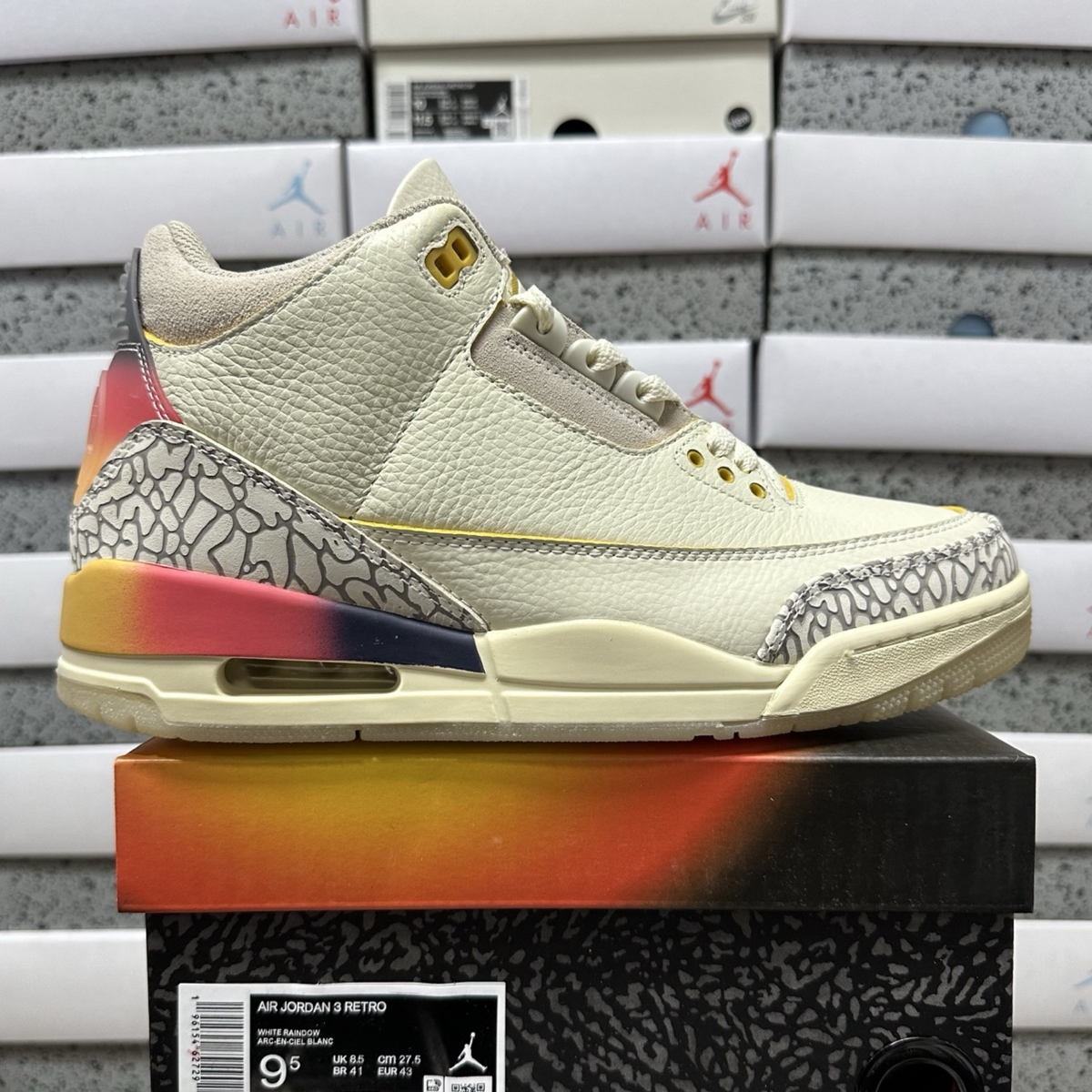 J Balvin x Air Jordan 3 Retro SP - Medellín Sunset